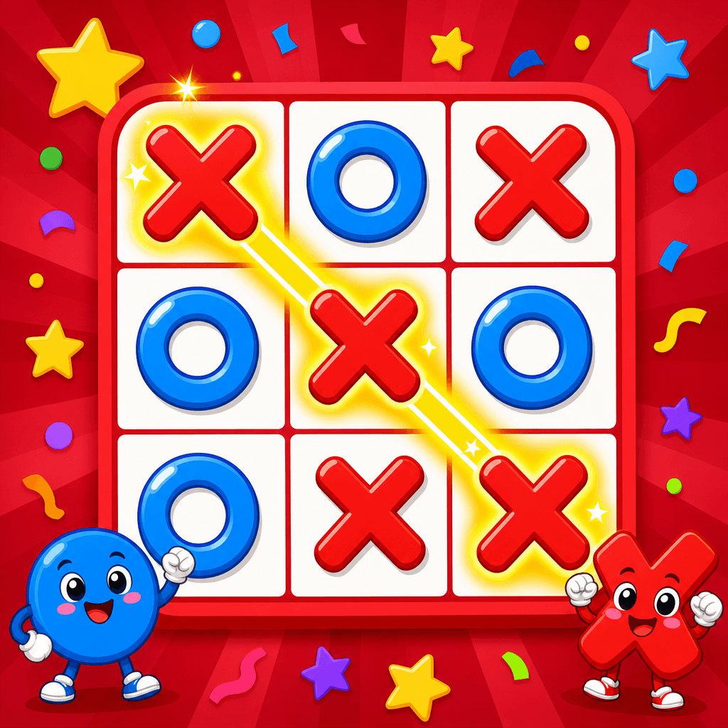 XOX Oyunu - Defnik Game Türkiye strateji çocuk oyunu - zeka ve mantık geliştirici