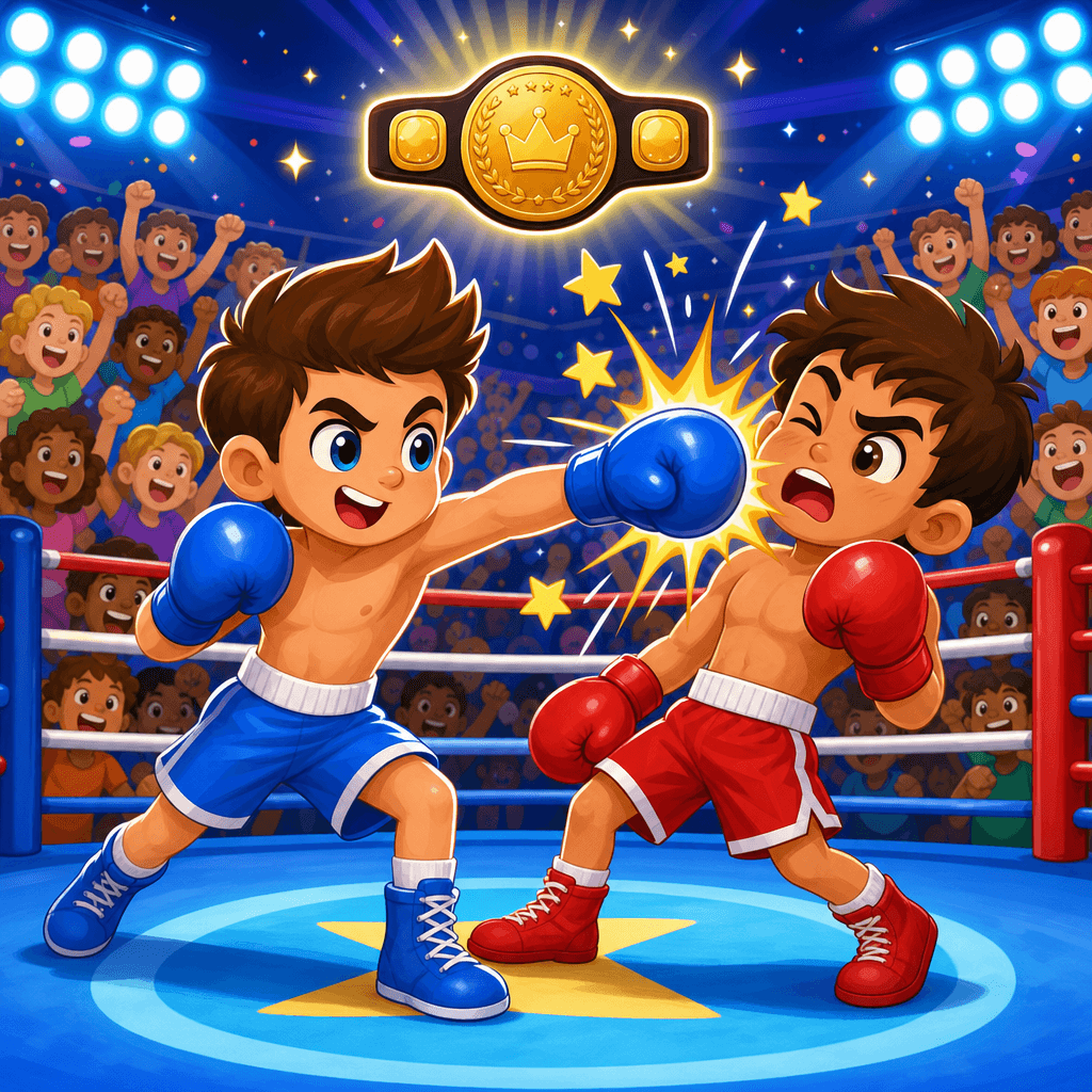 Boks Maçı - Defnik Game Türkiye boks dövüş spor çocuk oyunu