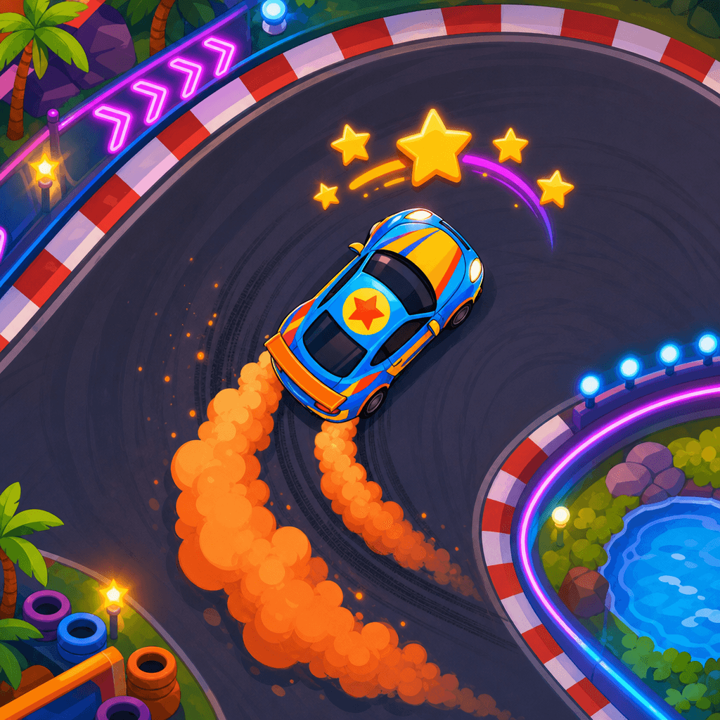Drift Ustası - Defnik Game Türkiye drift araba yarışı çocuk oyunu