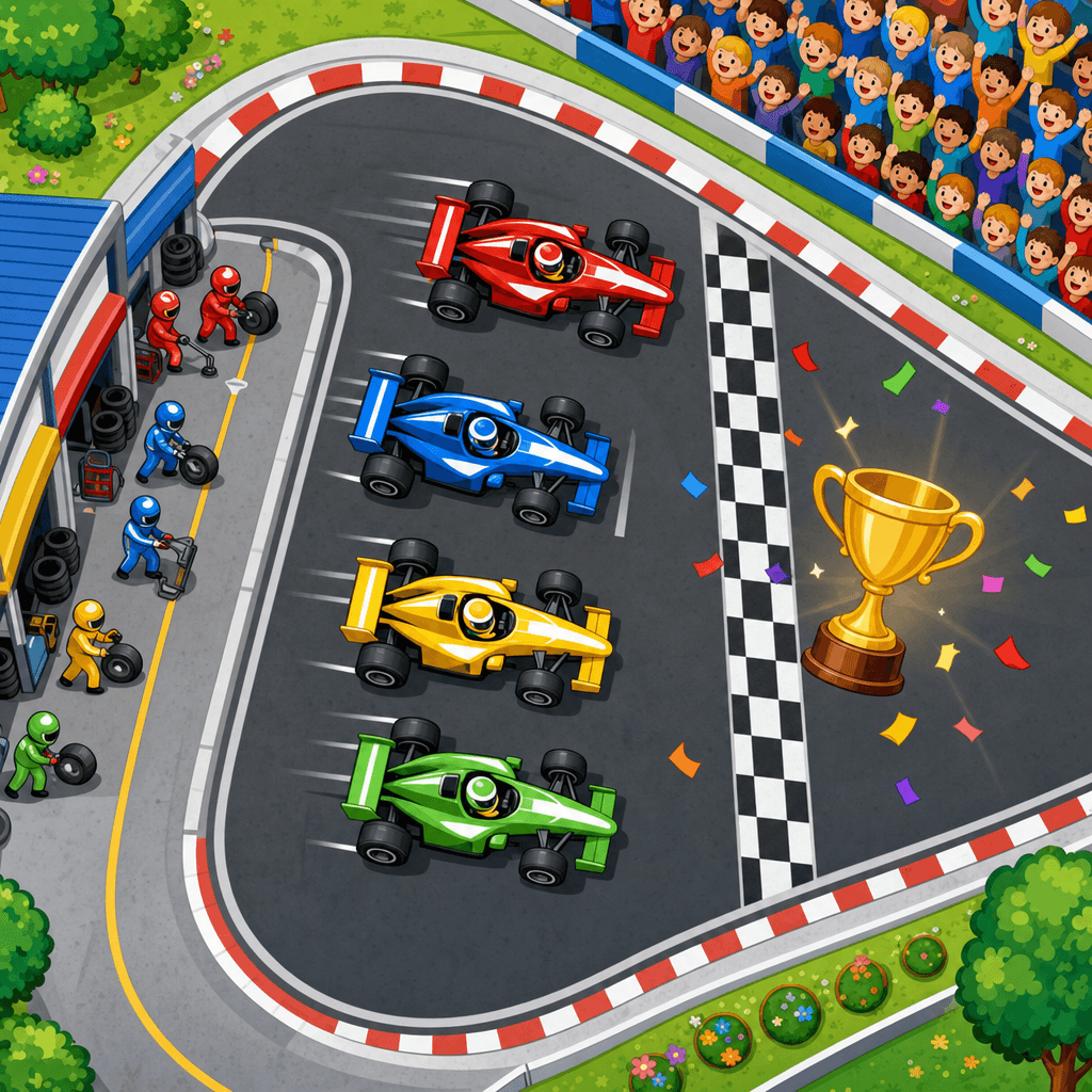 Formula Kupası - Defnik Game Türkiye F1 formula yarışı çocuk oyunu